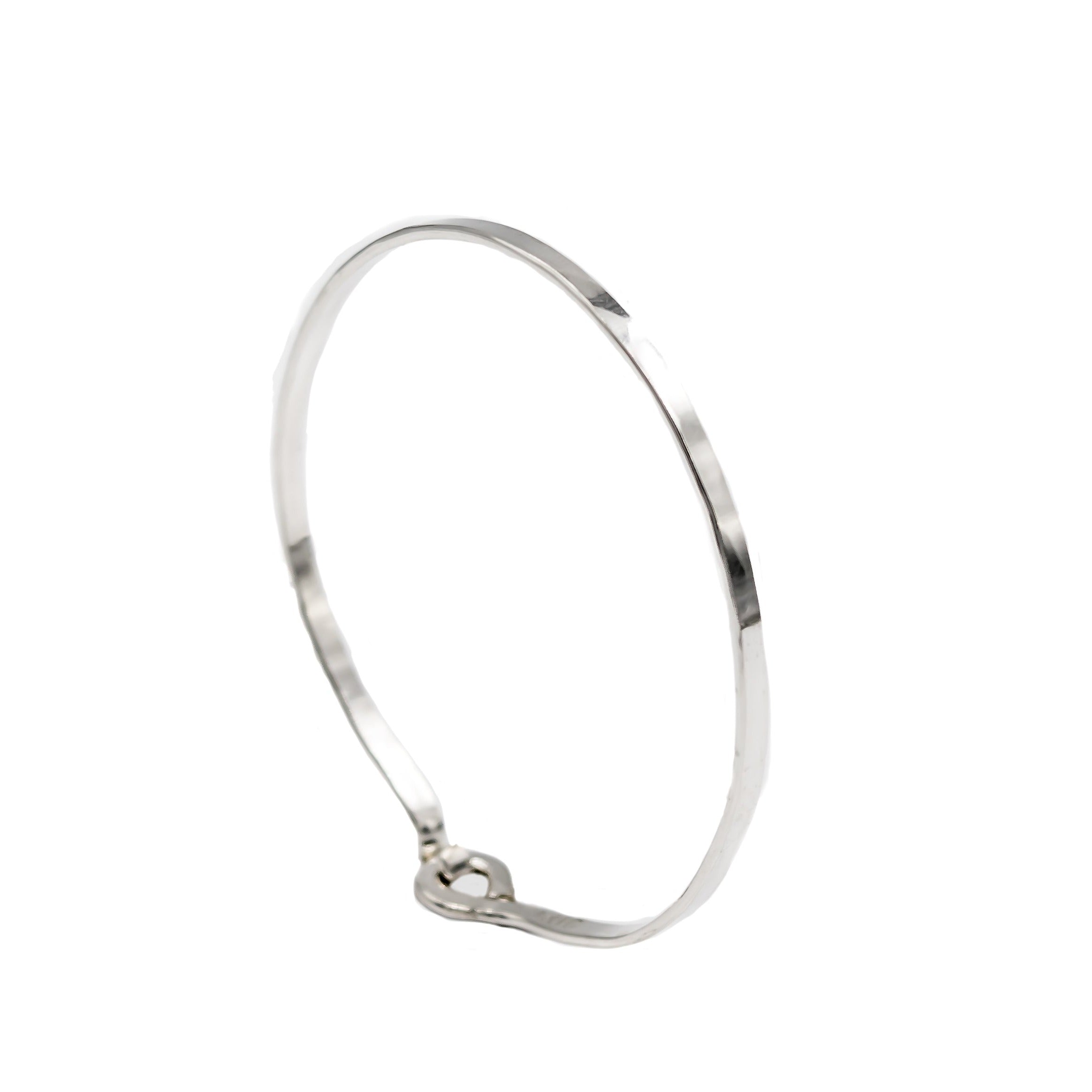 The Heavy Weight Open Bangle Bracelet - Smooth
