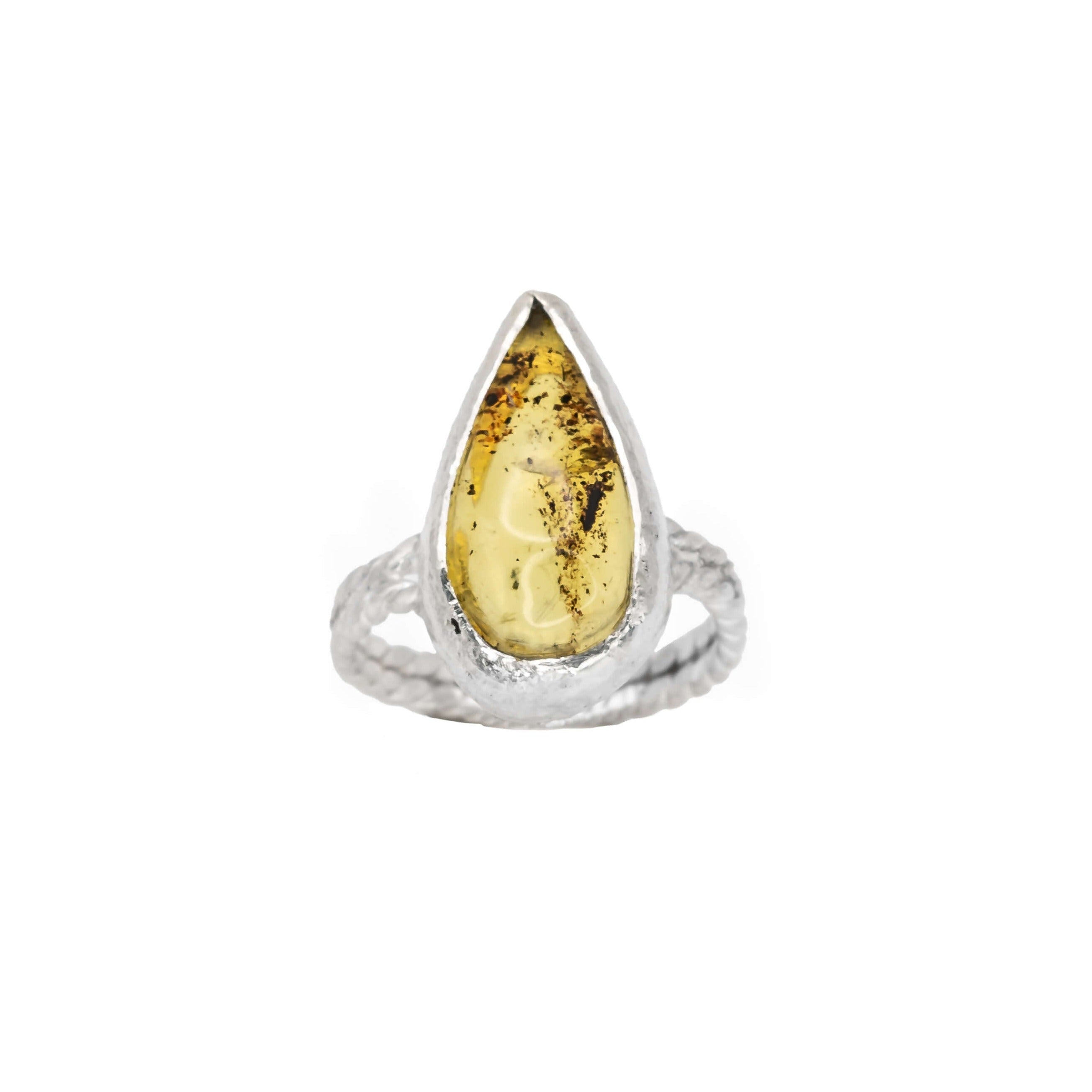 Mexican_Amber_sterling_silver_cocktail_ring
