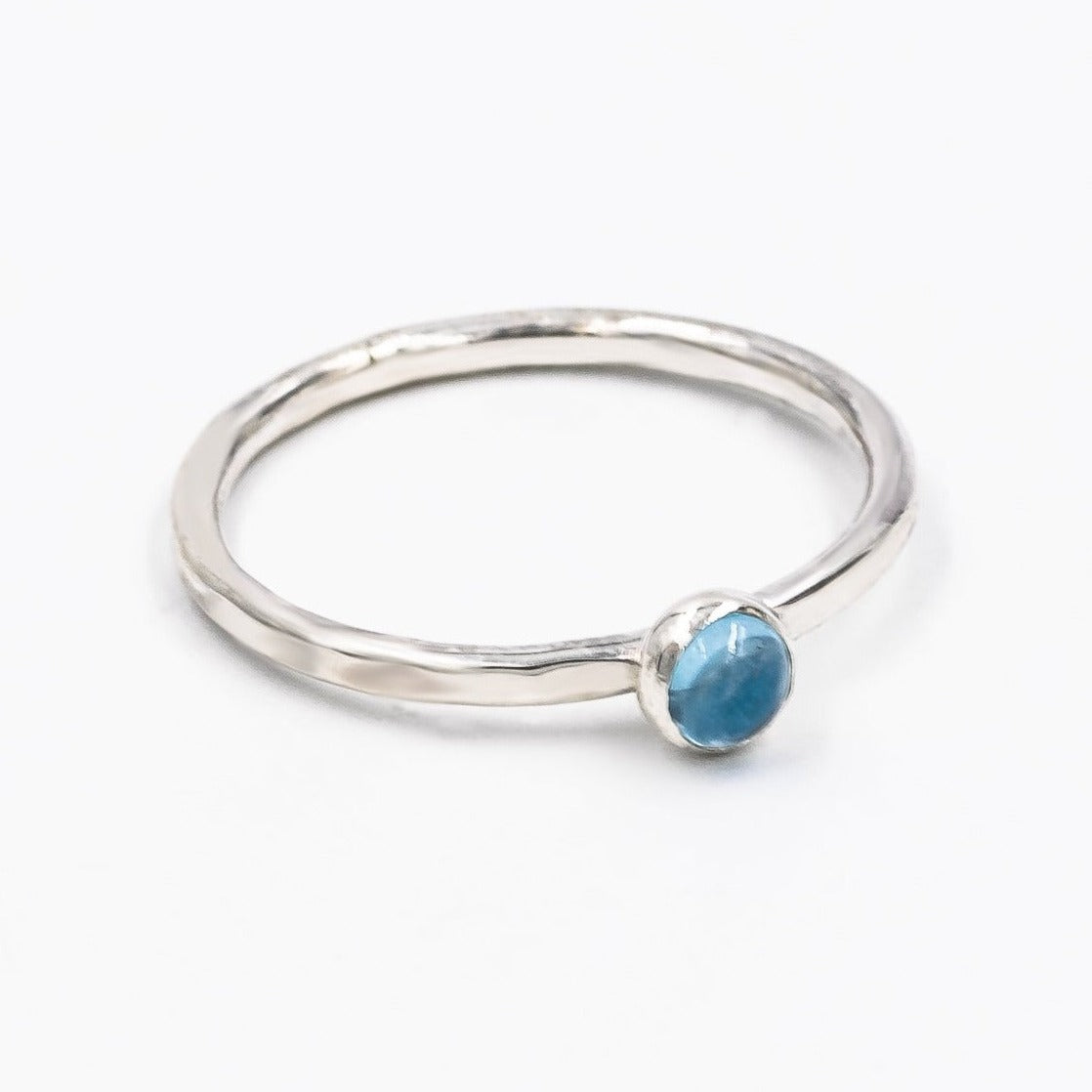 textured_Sterling_silver_swiss_blue_topaz_ring_stackable